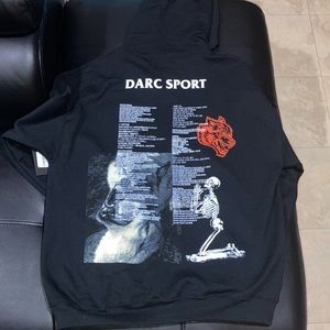 DARC SPORT WOLVES VALOR HOODIE SIZE MEDIUM (OVERSIZED) #300/1000 NEW W/TAGS